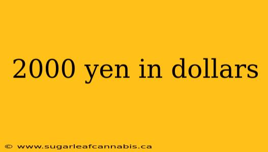2000 yen in dollars
