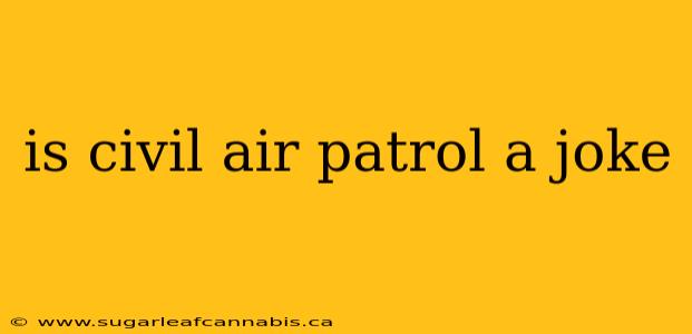 is civil air patrol a joke