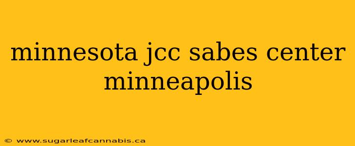 minnesota jcc sabes center minneapolis