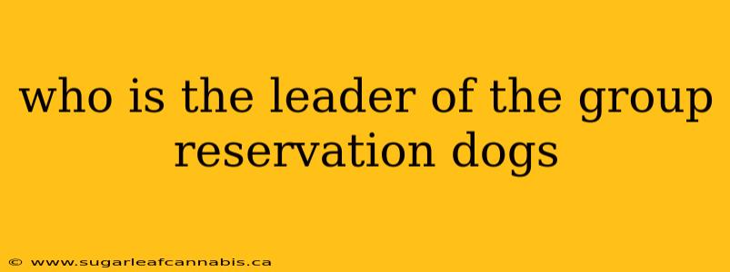 who is the leader of the group reservation dogs